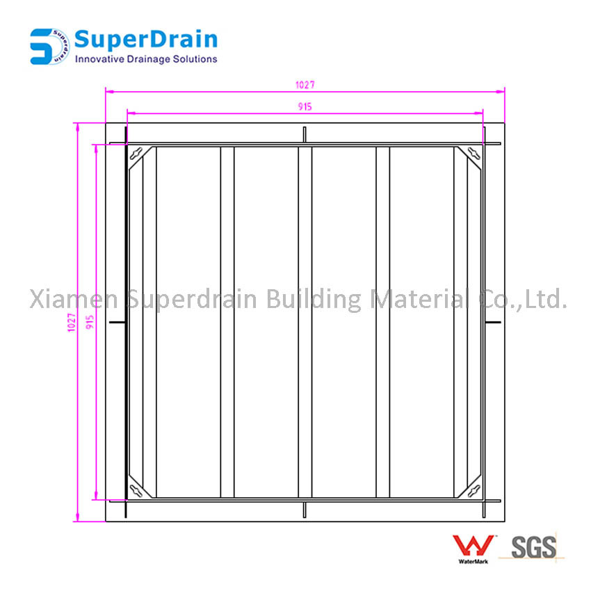 Stainless Steel 304/316 Building Material Manhole Cover