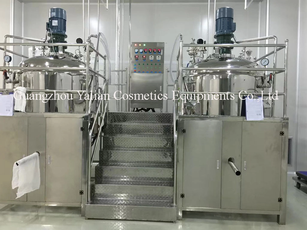 Vacuum Homogenizer Mixer Tank Stainless Steel Mixing Tank