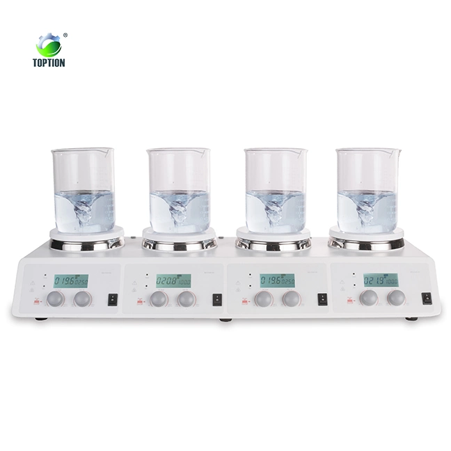 Magnetic Stirrer Plate Stainless Steel Magnetic Stirrer with Hot Plate for Lab