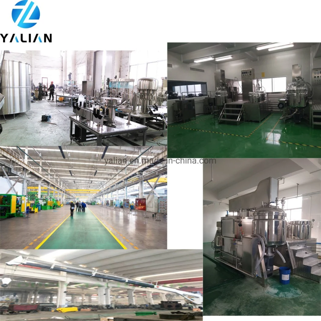 Cosmetic Creams Mixing Equipment/Shampoo Mixing Tank/Ointment Vacuum Emulsifying Machine 200L