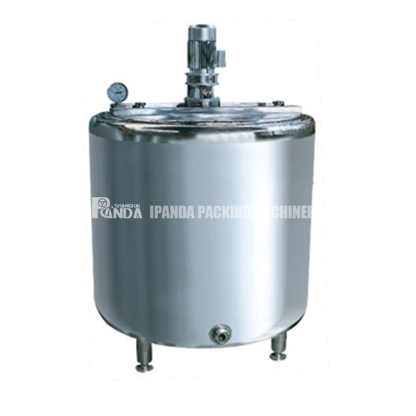 Stainless Steel Steam Electric Heating and Cooling Mixing Tank