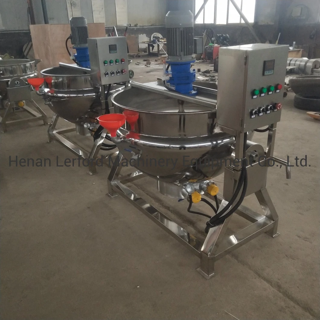 Jacketed Kettle Mixer/Melting Machine/Sugar Cooking Jacketed Kettle