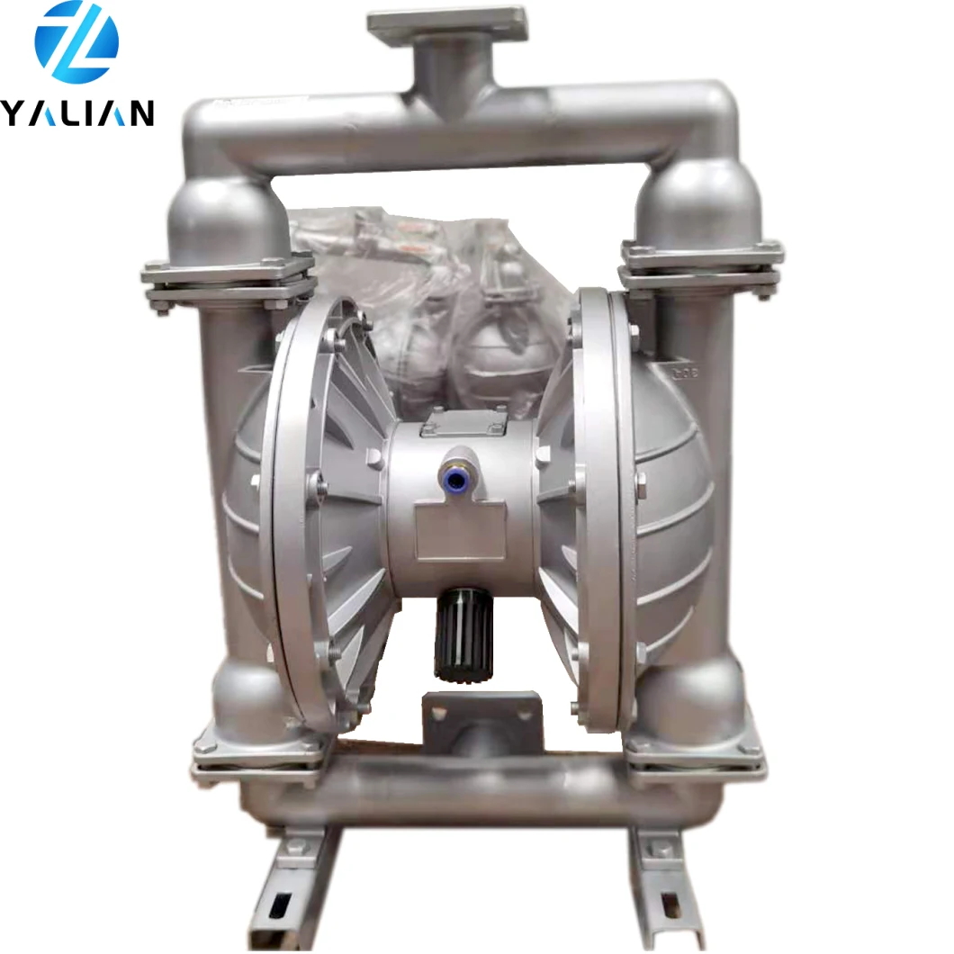 Polypropylene Plastic Pneumatic Diaphragm Pump Structure Standard or Nonstandard Diahphragm Pump