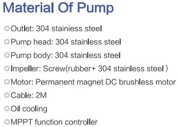 Series Screw Solar Pump 3sis