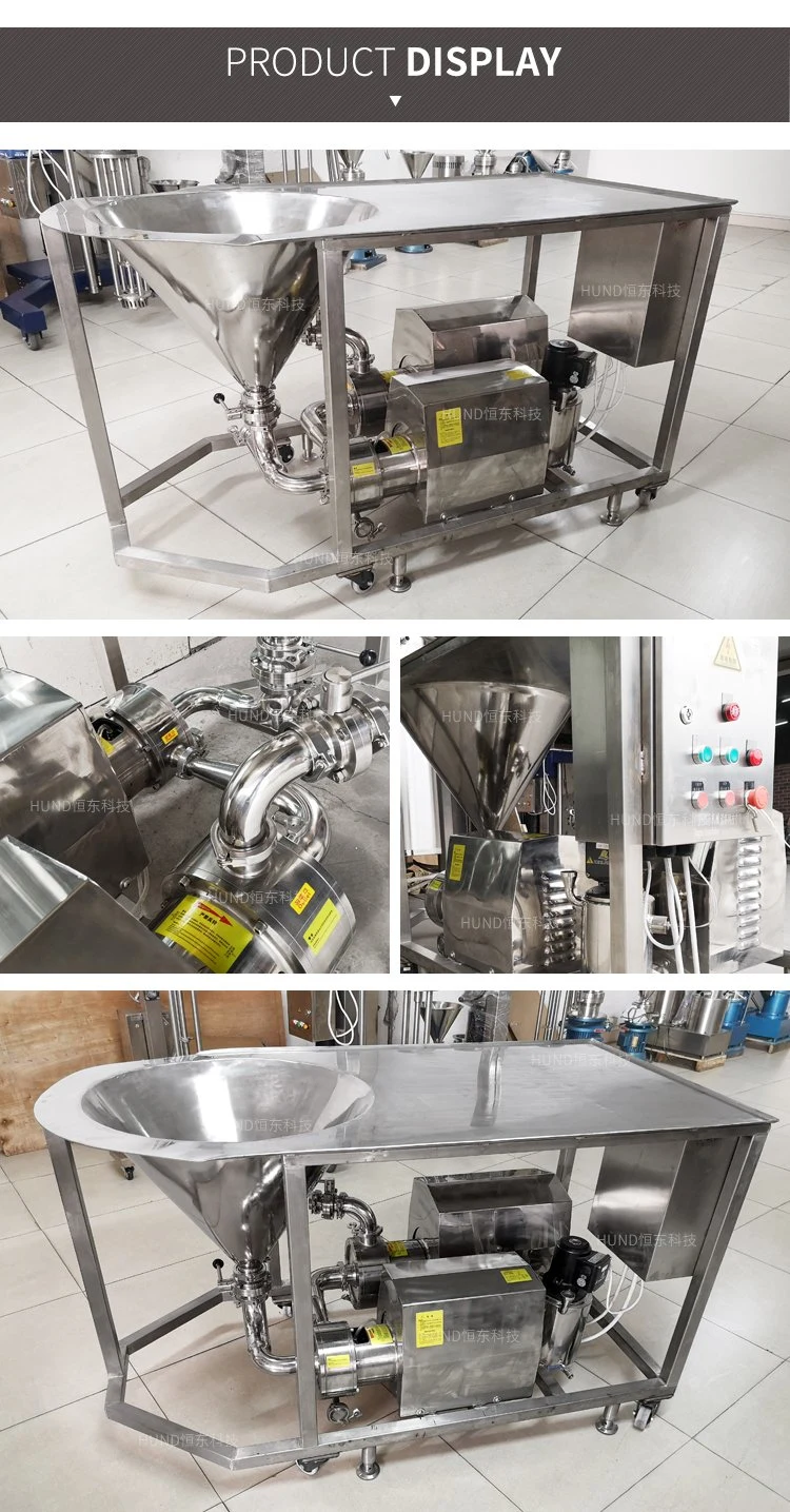 Stainless Steel Dosing Machine/Self Suck Powder Liquid Mixer