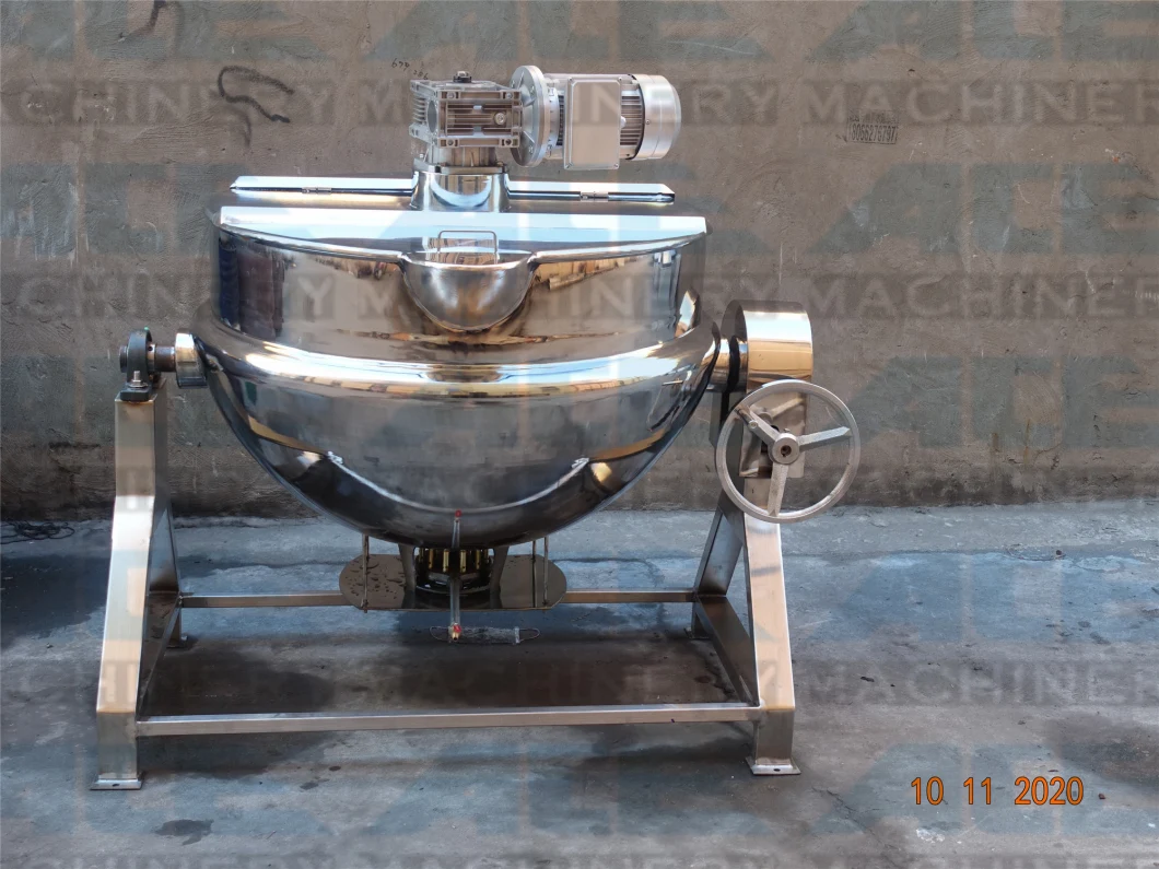 Wholesale Multifunctional Sanitary Vertical Electric Heating Cooking Pot Jacketed Kettle