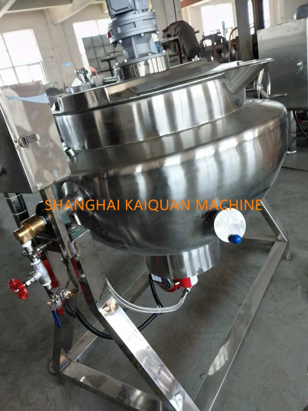 Gas Jacketed Kettle LNG Kettle LPG Kettle Natural Gas Kettle