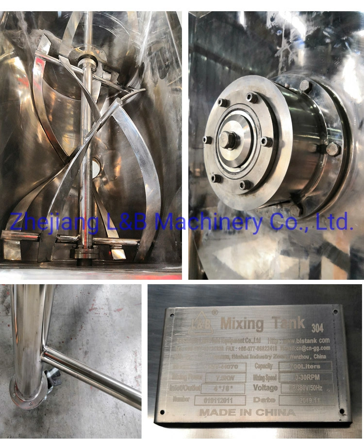 Twin Screw Mixing Tank/ Double Ribbon Mixing Tank