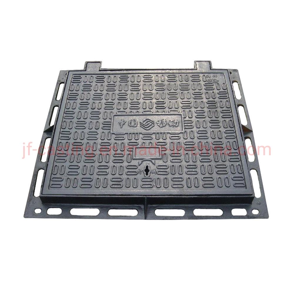 Export Cast Iron Manhole Covers with Frame Clear Open 500X500 600X600 700X700 800X800