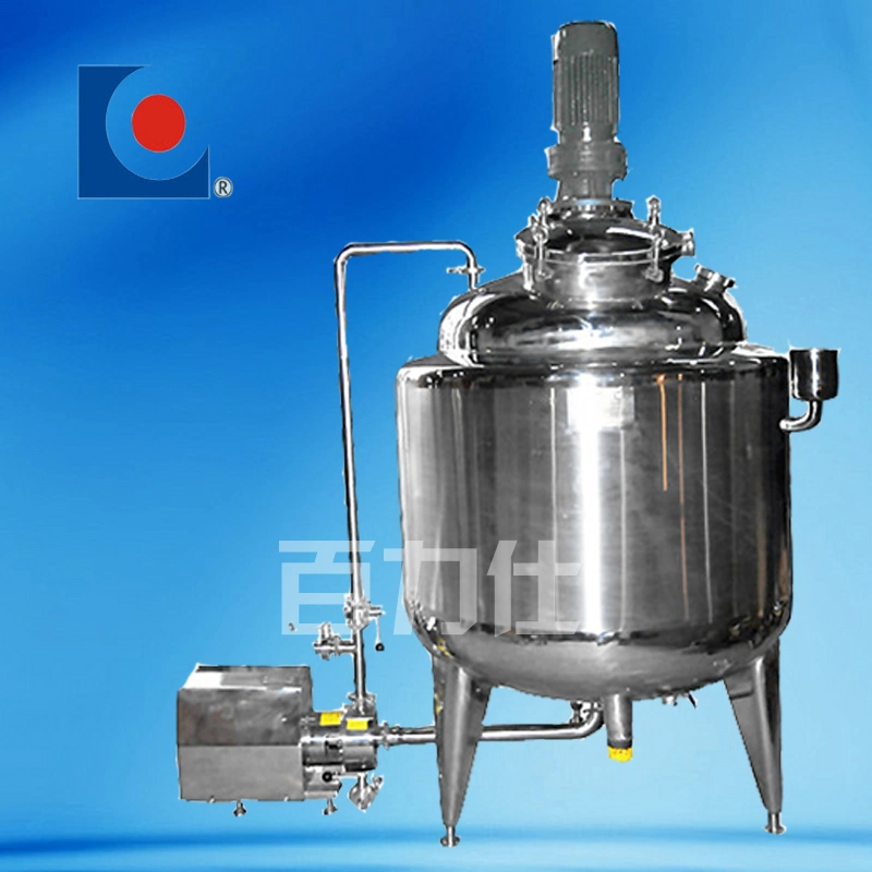 Stainless Steel Electric Heating High Shear Mixing Tank