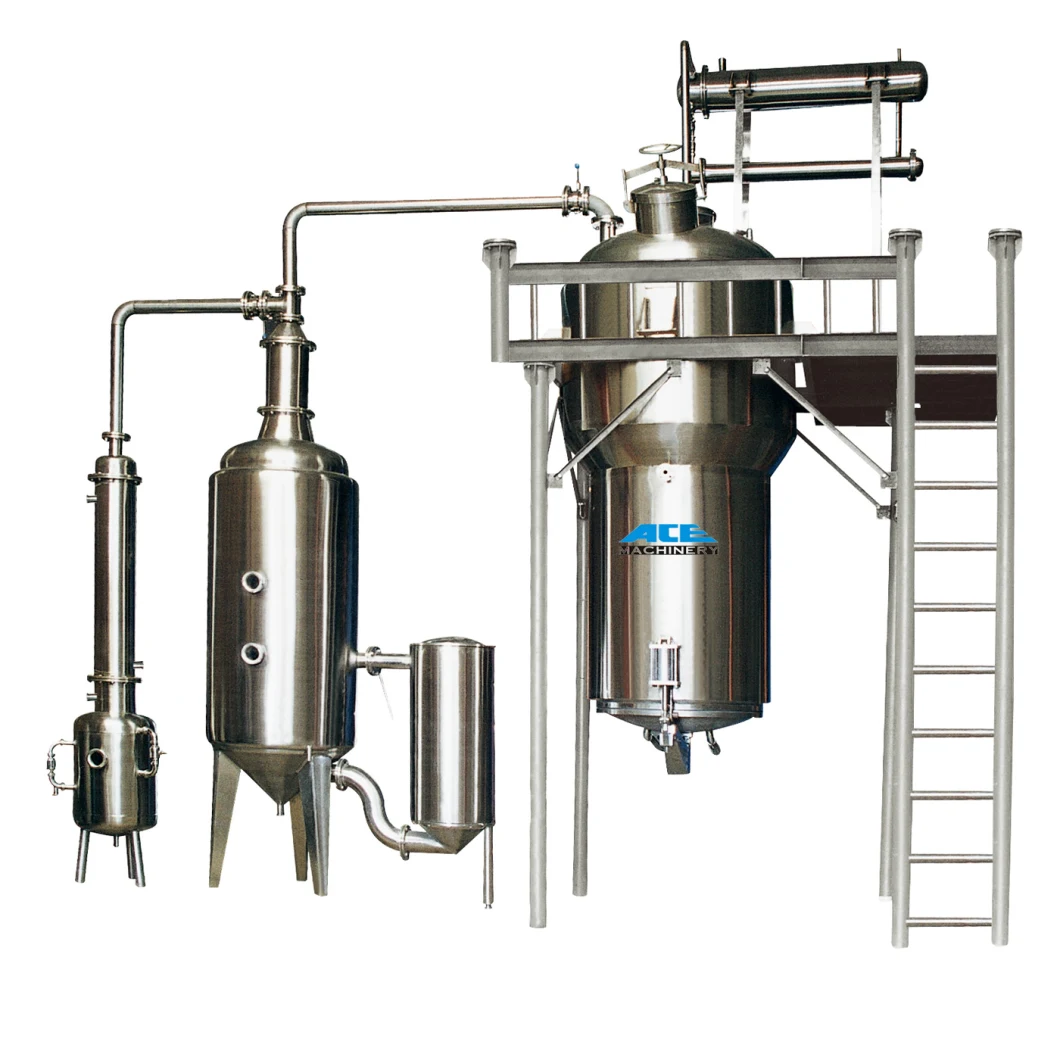 Pharmacy Grade Stainless Steel Essence Chinese Herb Extraction Tank Machine