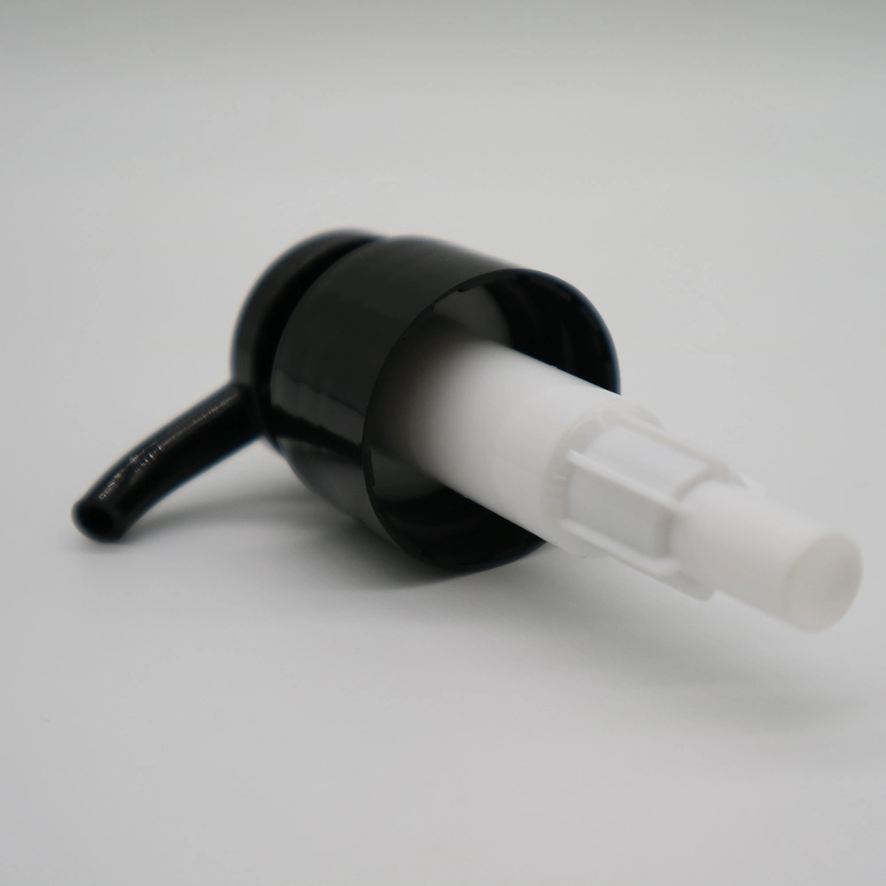 Black 28/410 Screw Lock Pump Hand Lotion Dispenser Pump Plastic Shampoo Pump Sprayers