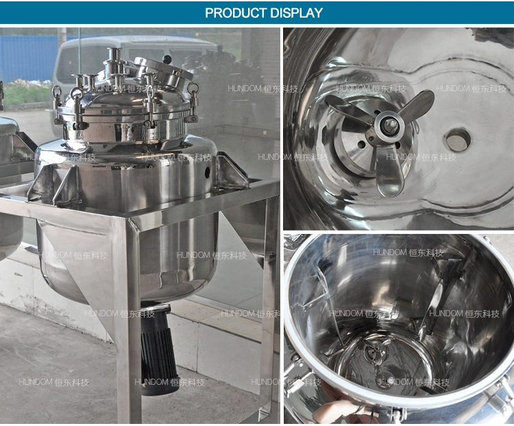 Sanitary Magnetic Agitation Mixing Tank for Chocolate