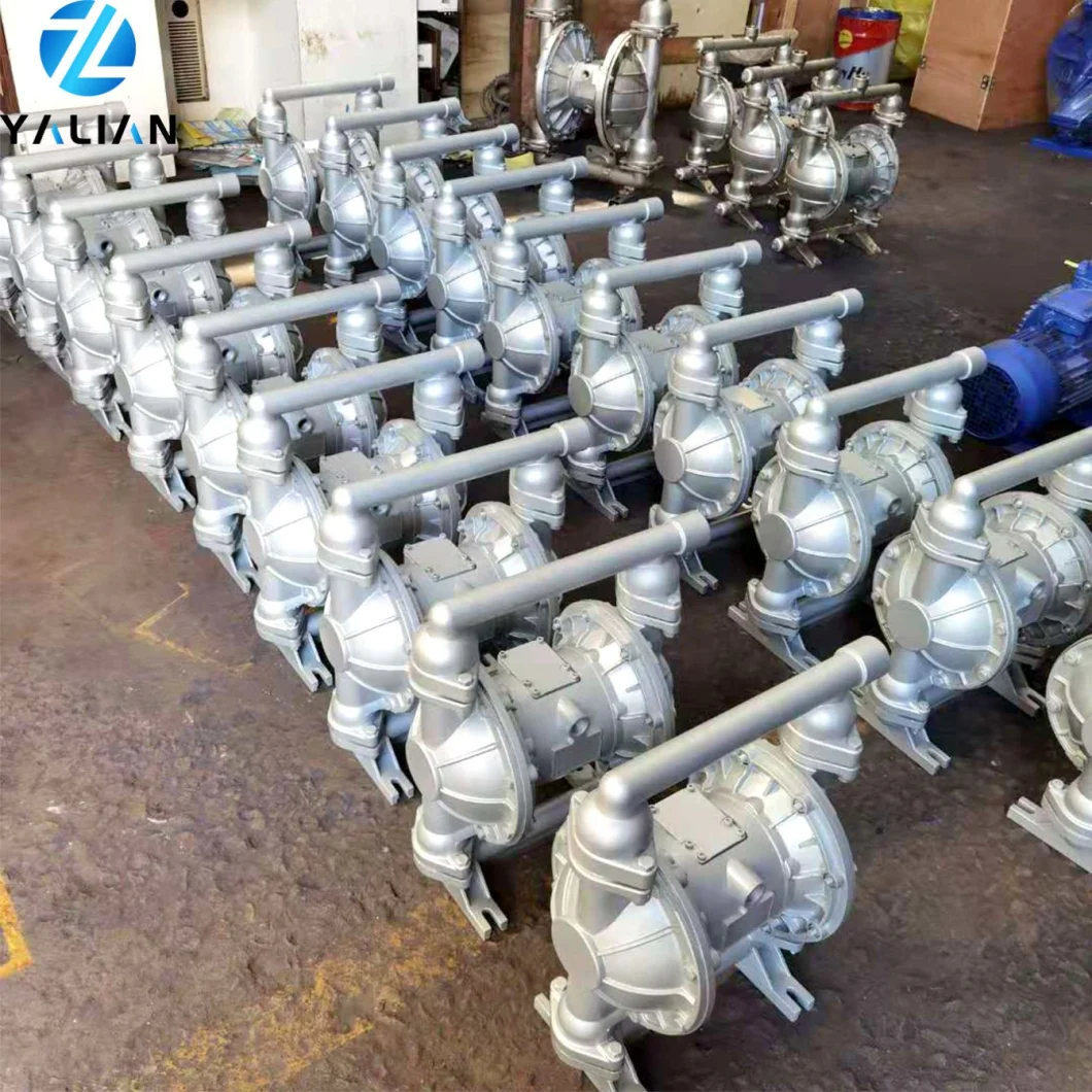 Polypropylene Plastic Pneumatic Diaphragm Pump Structure Standard or Nonstandard Diahphragm Pump