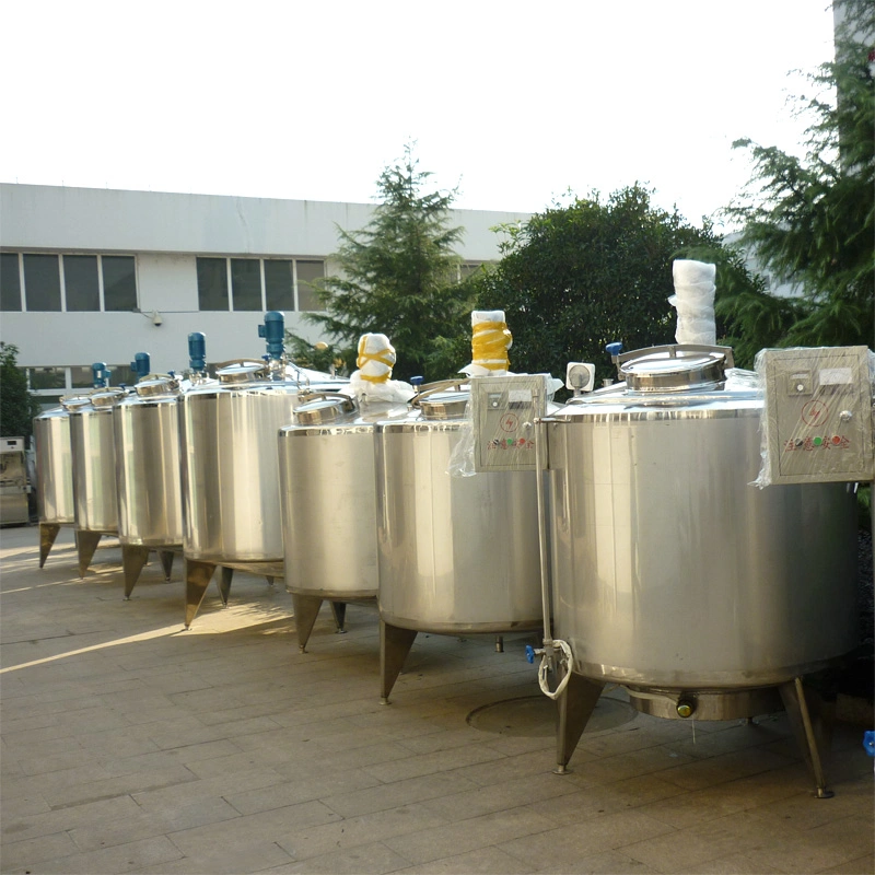 Food Sanitary Use Dairy Milk Storage Tank