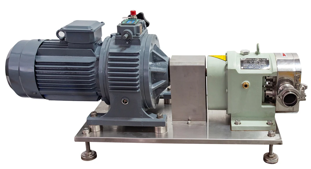 Zb3a-8 1.5kw Stainless Steel Sanitary Tri-Lobe Rotor Pumps