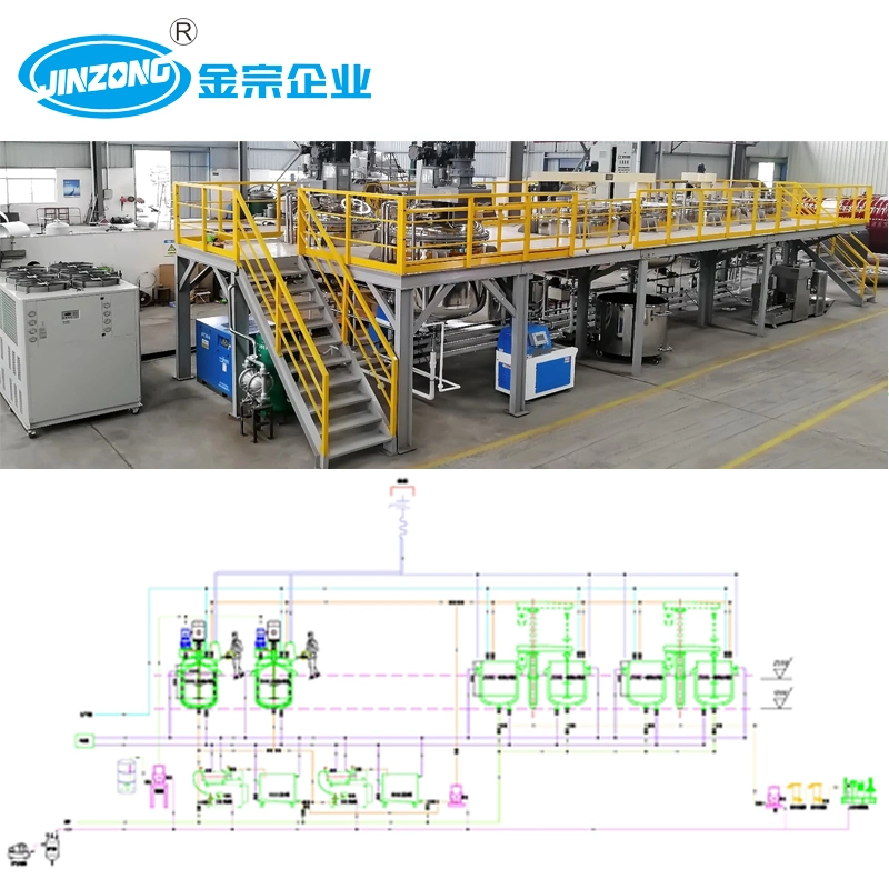 Platform Type High Speed Disperser Vessel for Paint & Coatings