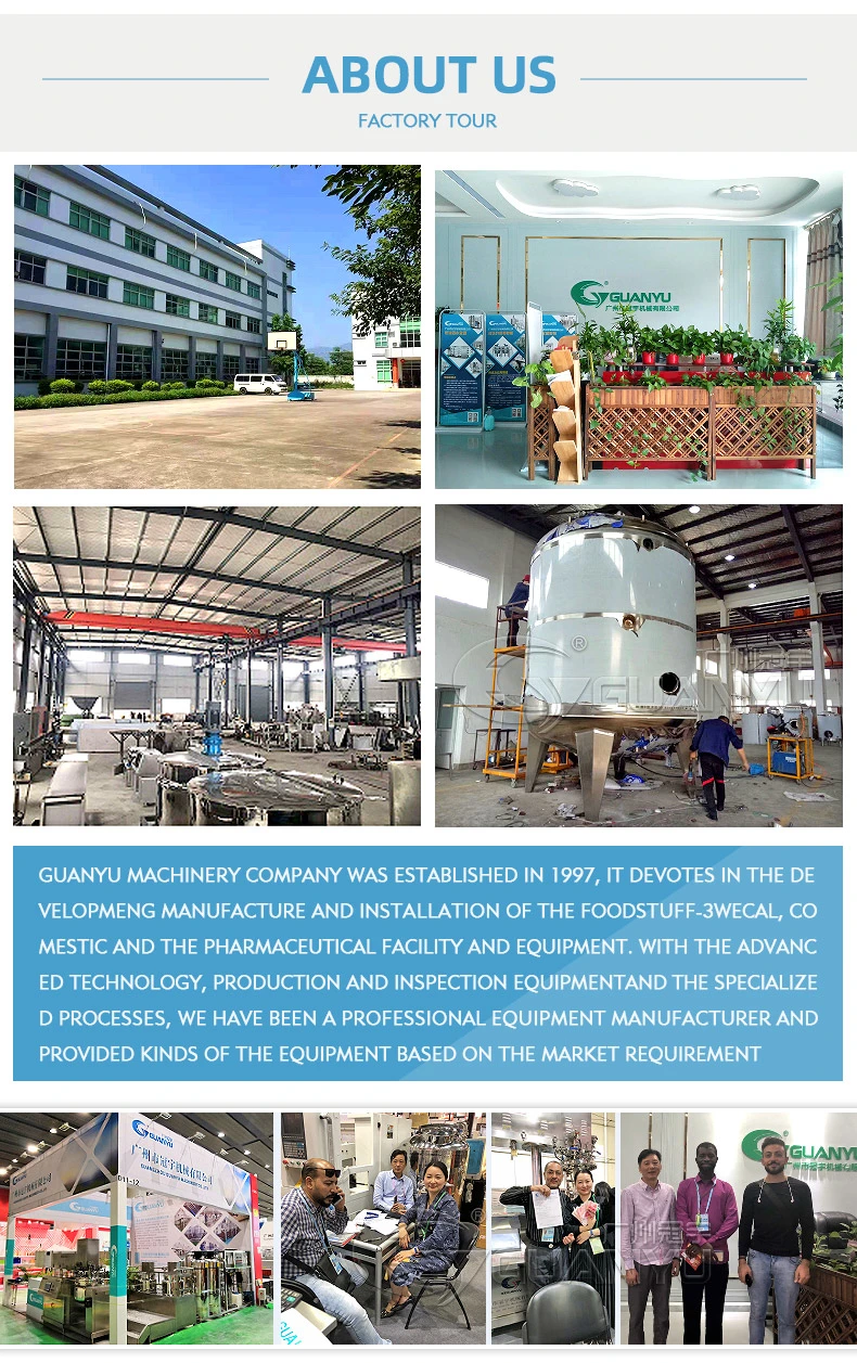 Newest Design Vacuum Ultrasonic Mixer Tank Paste Homogenizer Mixing Tank of Detergent Moisturizer Body Cream