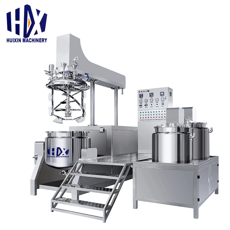 Body Lotion Cream Making Machines, Double Jacketed Mixing Tank