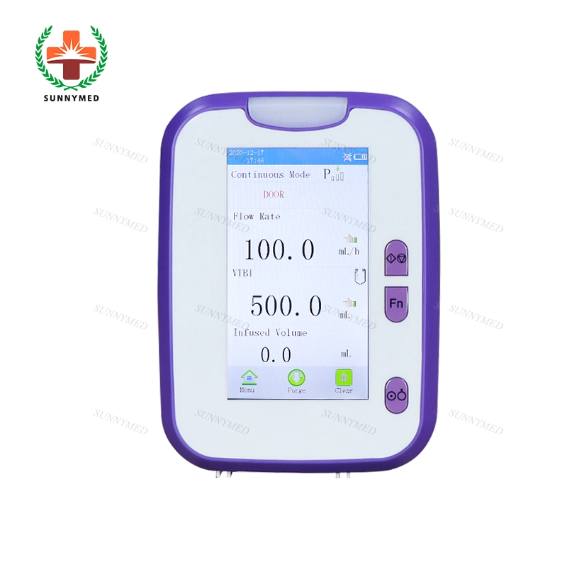 Sy-G096 Digital Electric ICU Portable Single/Double Channel Pump Medical Rotary Nutrition Pump Feeding Pump Price