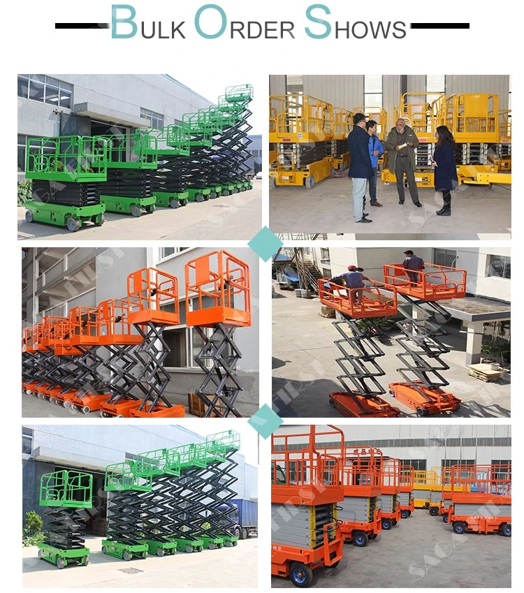 20m Mobile Hydraulic Aerial Electric Scissor Lift