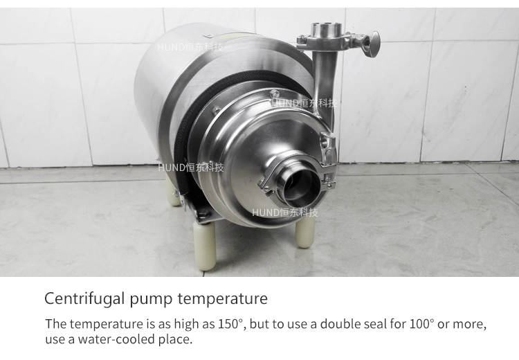 High Quality Sanitary Stainless Steel Liquid Transfer Elivery Pump Centrifugal Pump