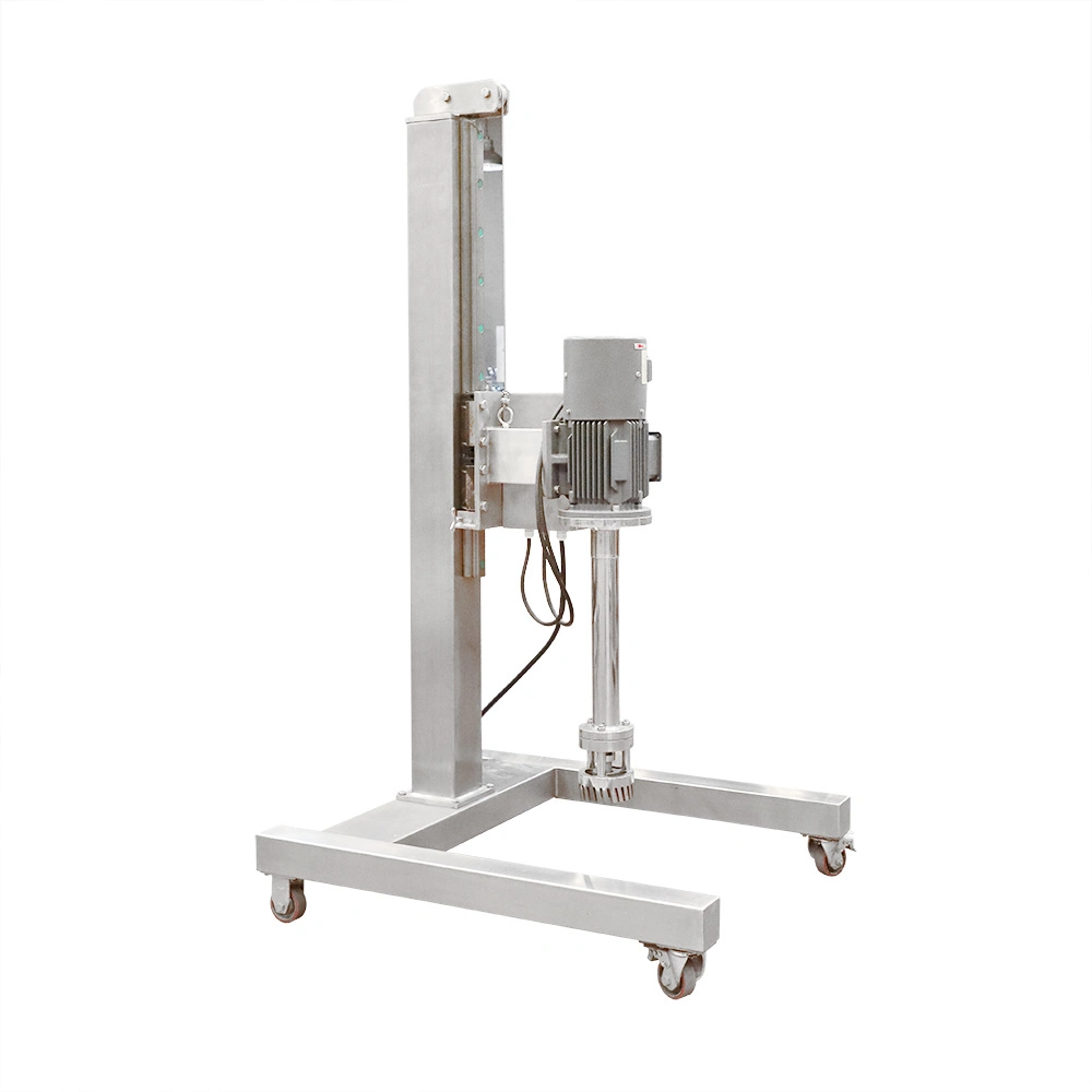 Mobile Stand with Homogenizer High Shear Dispersing Emulsifier for Chemical