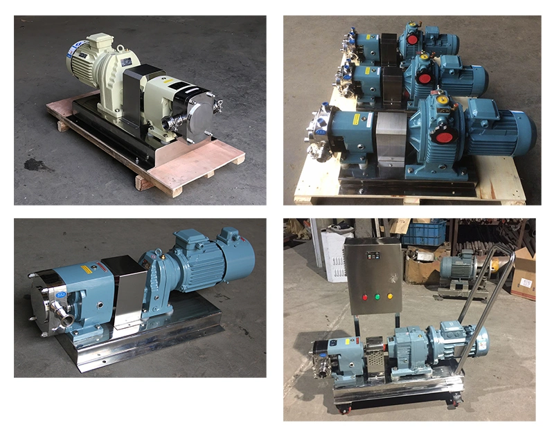 Zb3a-8 1.5kw Stainless Steel Sanitary Tri-Lobe Rotor Pumps