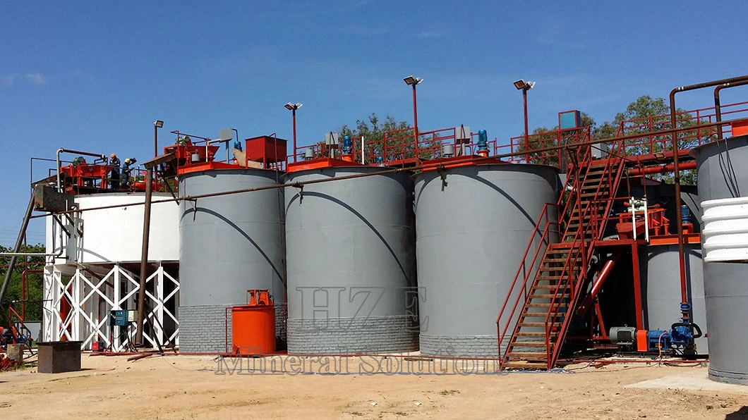 Gold Mining Equipment Cyanide Leaching Agitation Tank for Extraction