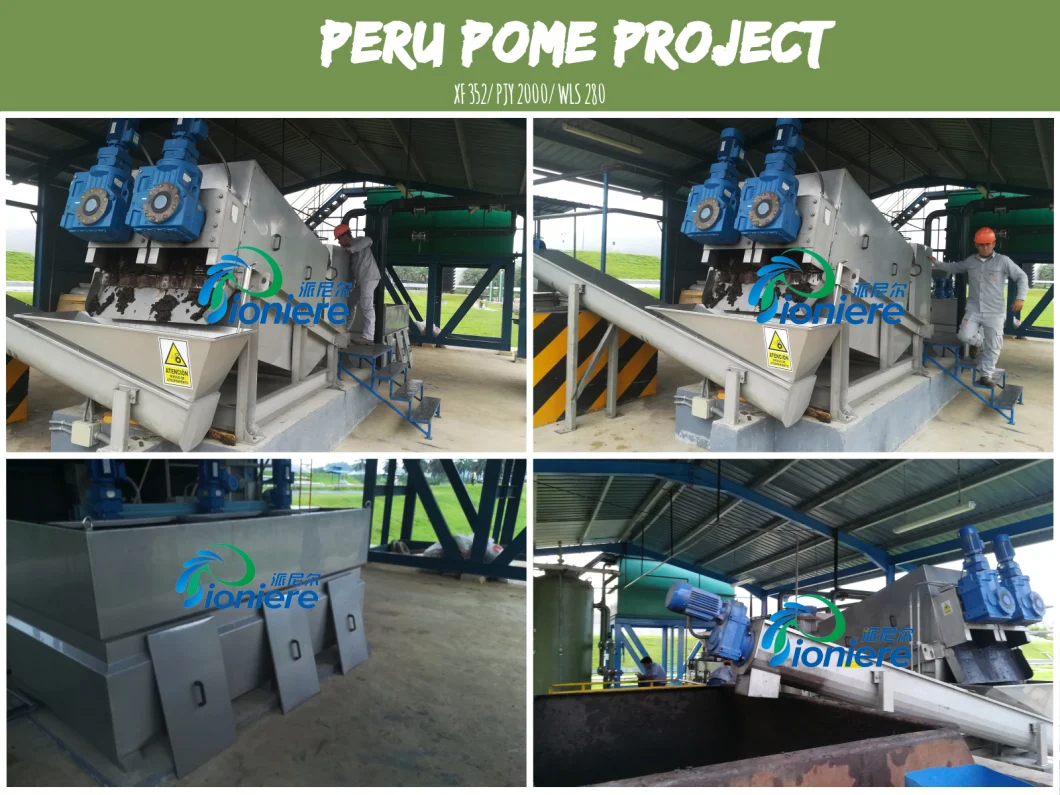 Livestock Waste Water or Sludge Dewatering Equipment Multi-Plate Filter Press