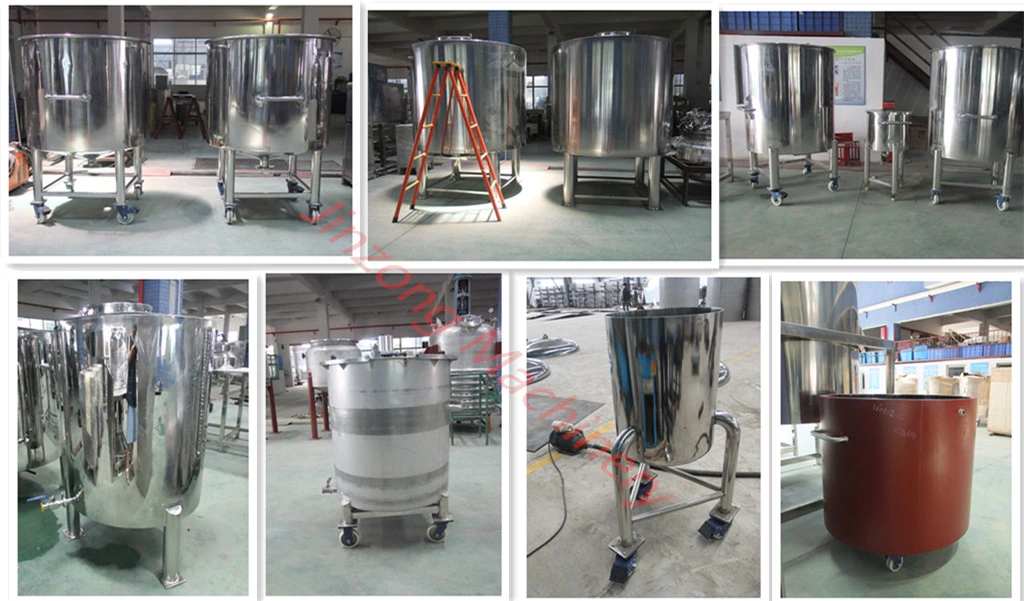 All Kinds of Stainless Steel Sanitary Storage Tank