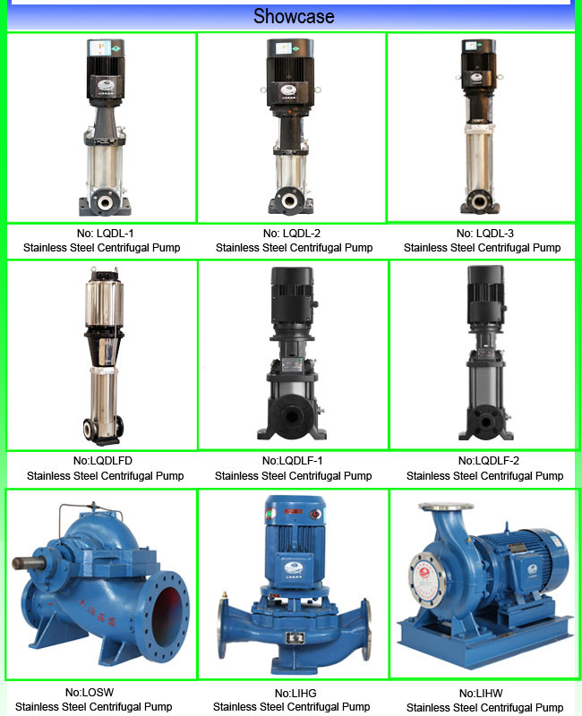 Stainless Steel Centrifugal Pump Vertical Multi-Stage Centrifugal Pump