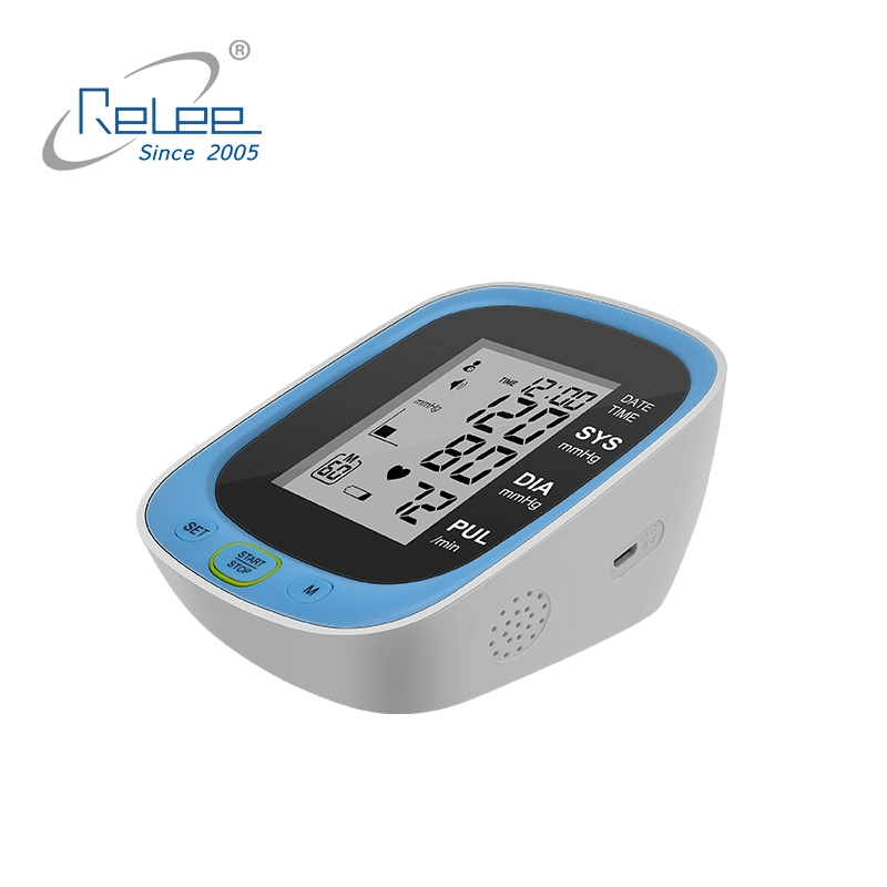 Health Arm Automatic Blood Pressure Monitor Bp Sphygmomanometer Pressure Meter for Measuring Arterial Pressure