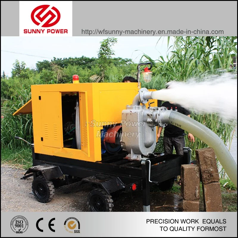 75kw Diesel Water Pump Self Priming Pump Clean Water Pump