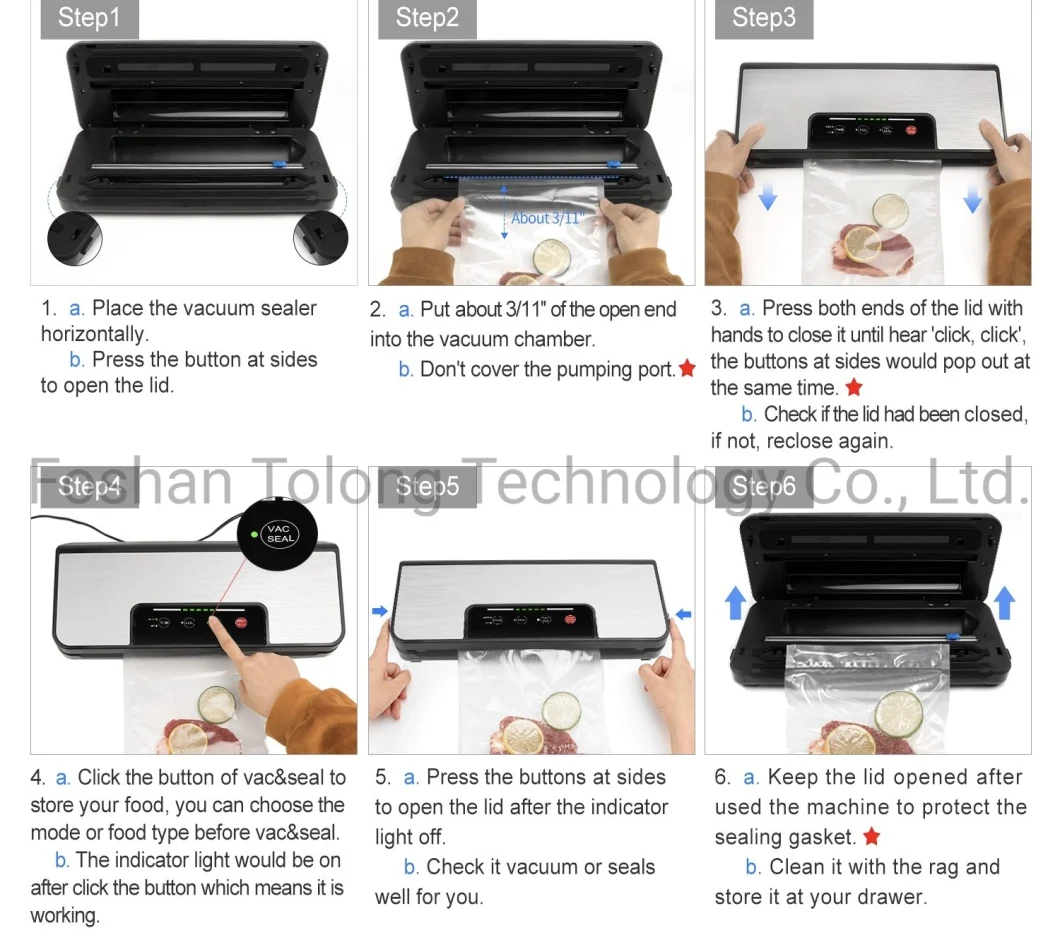 Snack Vacuum Tank and Vacuum Sealing Machine.