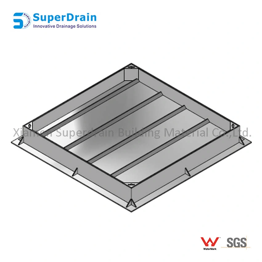 Stainless Steel 304/316 Invisiable Water Covers The Manhole Cover Casting Concrete