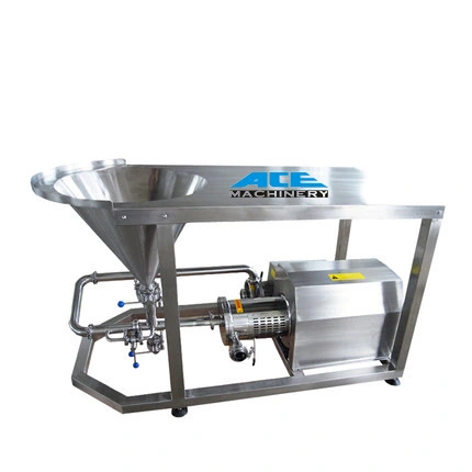 Stainless Steel High Speed Water Powder Liquid Mixer/Inline Blender