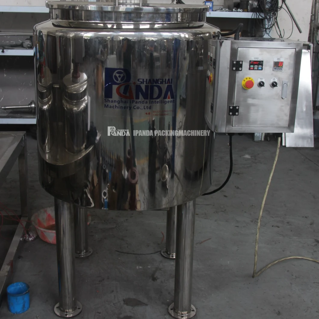 Stainless Steel Steam Electric Heating and Cooling Mixing Tank