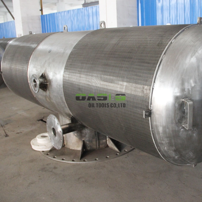 China Supplier Industrial Filter Duplex Stainless Steel 2205 V Wire Water Well Filters