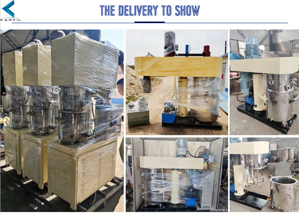 High Shear Emulsifier Mixer for High Viscous Materials