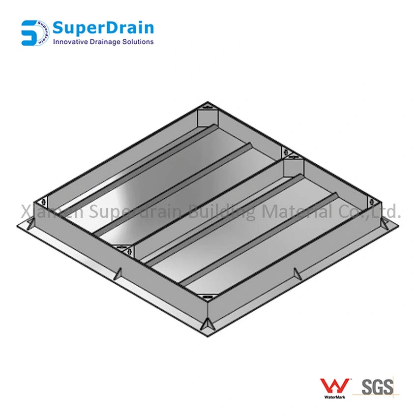 Stainless Steel 304/316 Invisiable Water Covers The Manhole Cover Casting Concrete