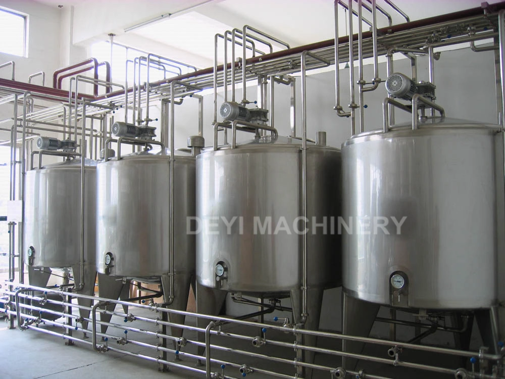 Stainless Steel Cooling and Heating Mixing Storage Tank