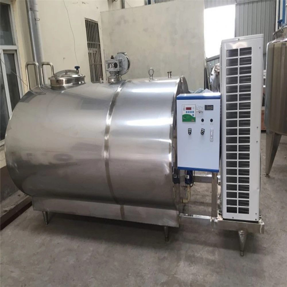 Sanitary Stainless Steel Milk Chilling Cooling Storage Tank Price