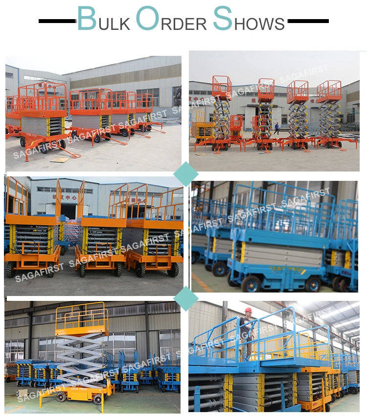 Hydraulic Scissor Lift Air Conditioner Lifter Mobile Scissor Lift