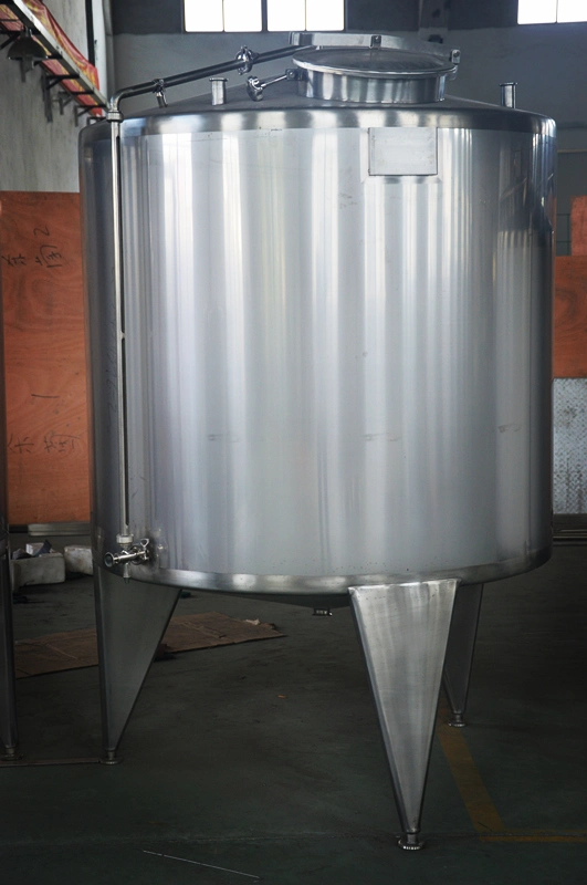 Food Sanitary Stainless Steel 1000L Ice Cream Cooling and Heating Tank