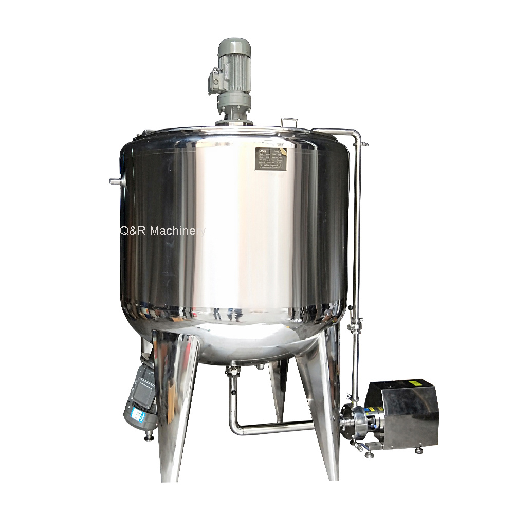 Lifting Emulsifying Head and Emulsifying Pump Stainless Steel Emulsifying Tank