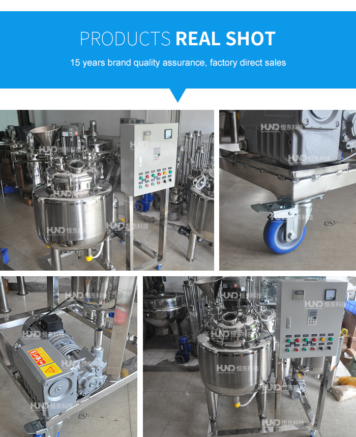 Stainless Steel Heating Mixing System Emulsifying Tank for Pharmaceutical/Cream