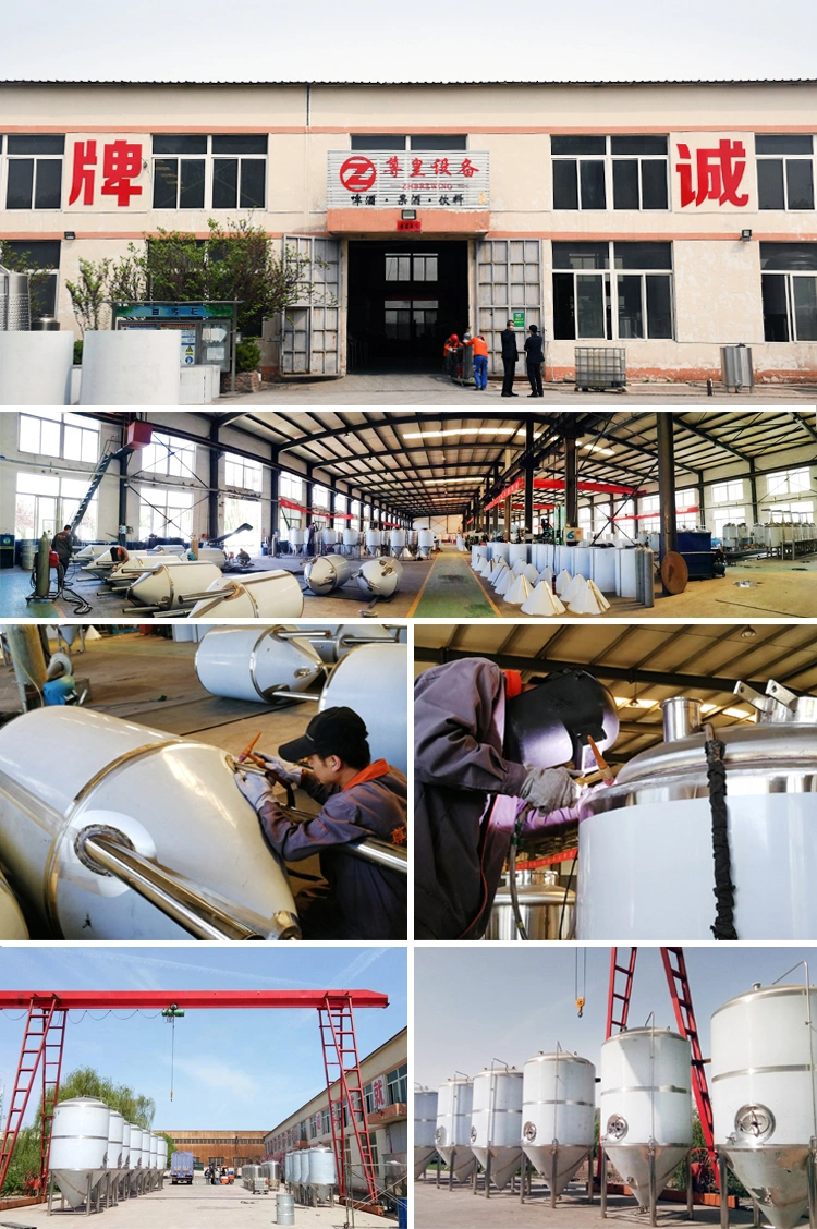 SS304 100L 200L Beer Storage Tank Single Layer Wine Fermenter