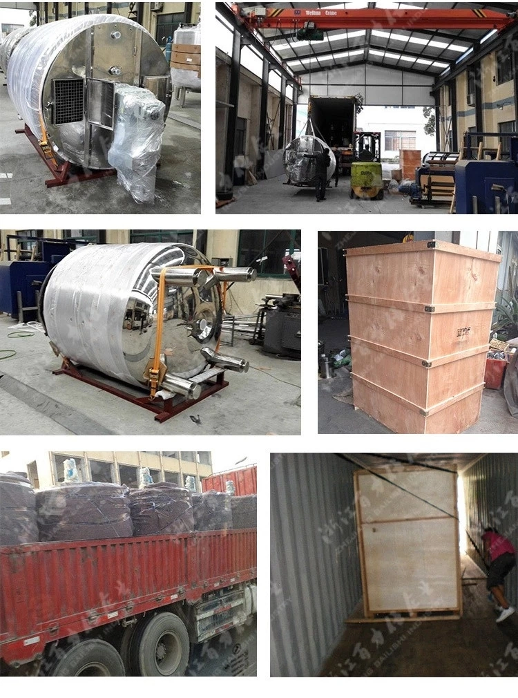 Stainless Steel Jacketed Mixing Tank