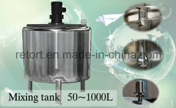 Dimple Jacketed Mixing Tank